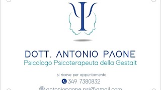 Dott. Antonio Paone - Psicologo Psicoterapeuta - Milazzo