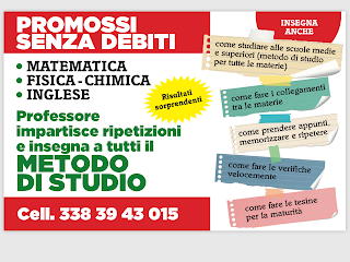 Ripetizioni di MATEMATICA a Brugherio, Metodo di Studio.