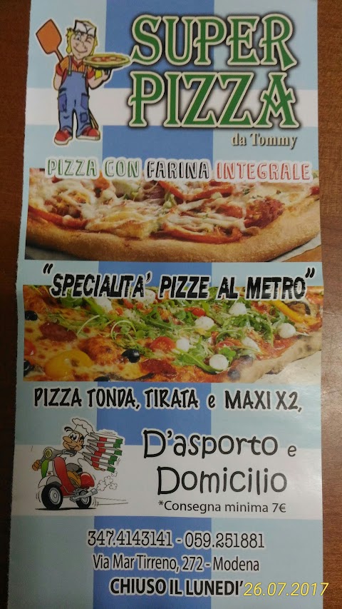 Pizza Da Asporto Super Pizza