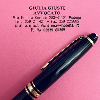 AVVOCATO GIULIA GIUSTI - Studio legale Palazzo Montecuccoli