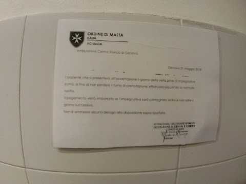 Poliambulatorio di Genova ACISMOM