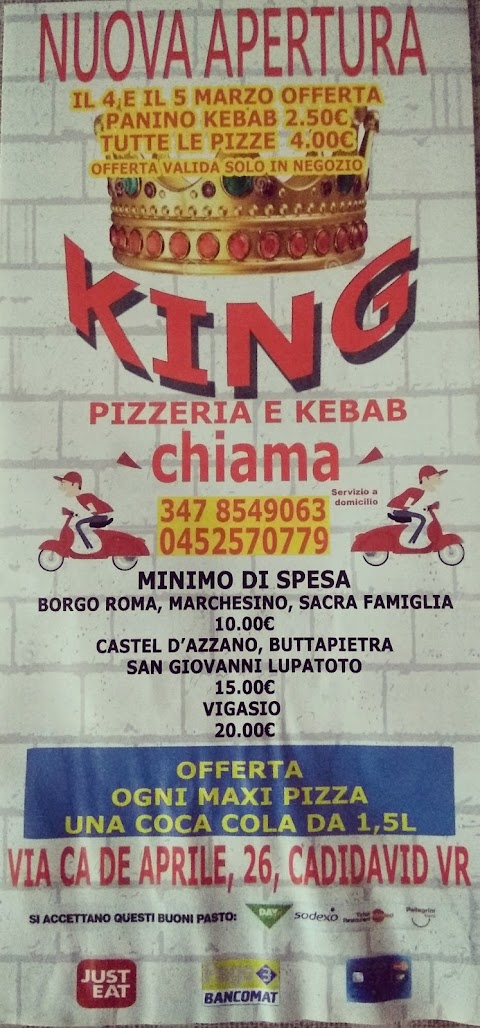 King Pizzeria e Kebab