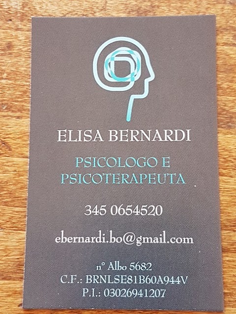 Bernardi Dott.ssa Elisa - Psicologa Psicoterapeuta - Porretta Terme