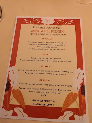 Ristorante Don Giovanni