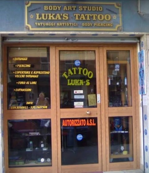 Luka's Tattoo Piercing (only for appointment)