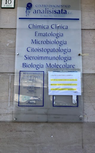 CENTRO DIAGNOSTICO " ANALISI SA.TA." srl