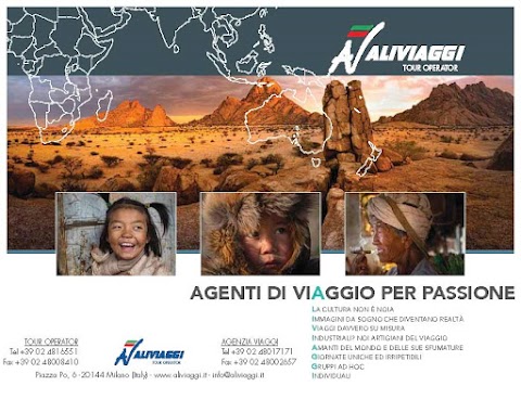 Aliviaggi Tour Operator Milano - Viaggi su Misura, Viaggi di Nozze, Biglietteria aerea, ferroviaria e marittima