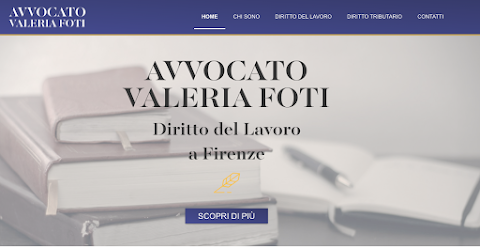 Avvocato Valeria Foti - Diritto del lavoro a Firenze