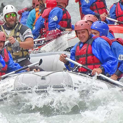 Rafting a Morgex in Valle d'Aosta VDA escursioni