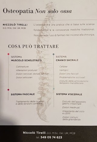 Osteopata Tirelli Niccolò Novellara