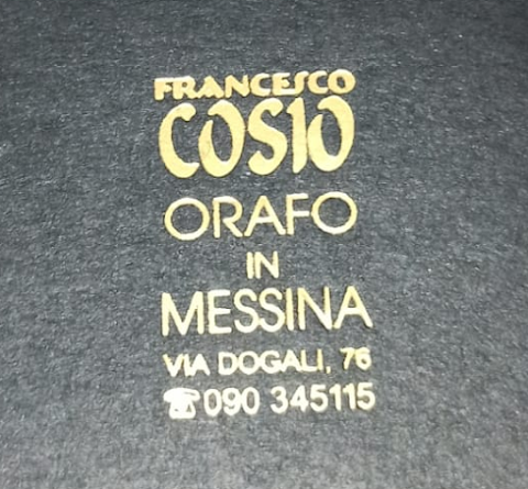 Francesco Cosio Orafo - Argentiere