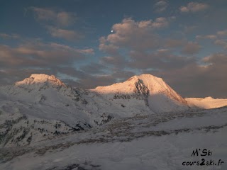 M'ski - Course Ski Aussois Myrtille Camus