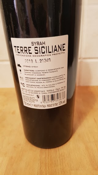 Cantina Vendita Vini Tipici Siciliani