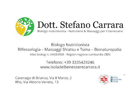dott. Stefano Carrara - Nutrizionista