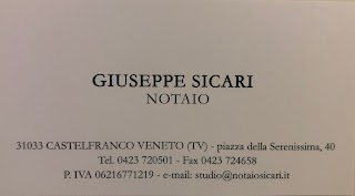 Sicari Giuseppe Notaio