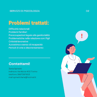 Dott.ssa Ilaria Spinetti Psicoterapeuta Breve Strategica Psicologa Torino