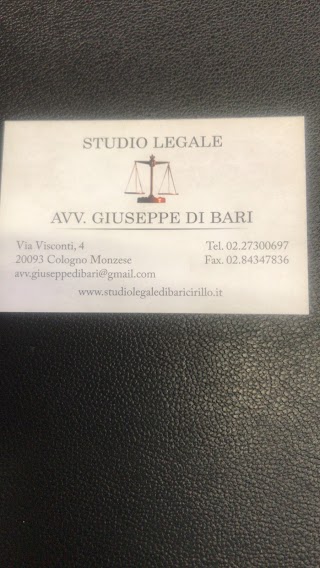 Di Bari Avv. Giuseppe