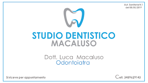 Studio Dentistico Macaluso. Dott. Luca Macaluso odontoiatra
