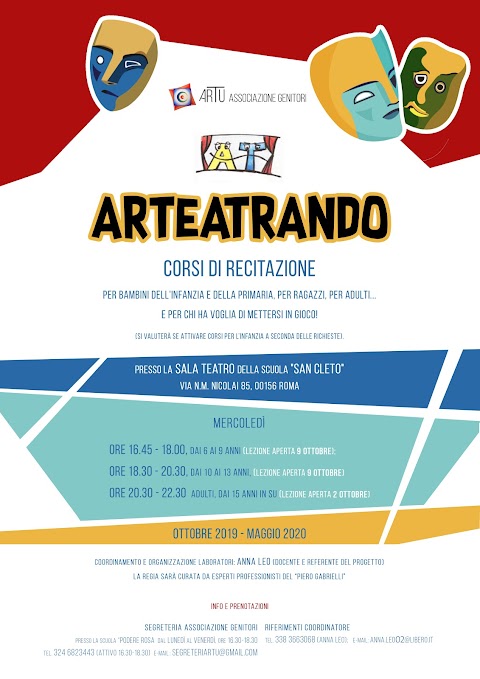 ARTU Associazione Genitori APS - Servizio di Pre Scuola