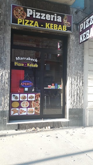 Pizza kebab Marrakech