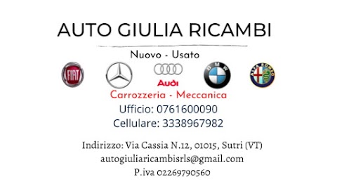 Auto Giulia Ricambi S.r.l.s.