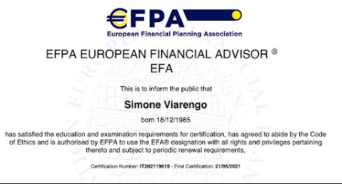 Simone Viarengo - Personal Financial Advisor