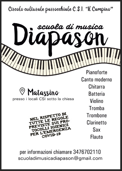 Scuola di musica Diapason Matassino (fi)