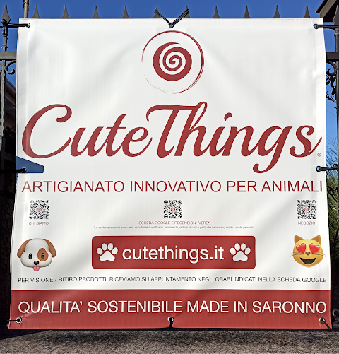 CuteThings - Artigianato Innovativo per Animali - Saronno - Negozio Animali