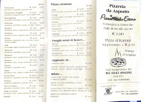 Pizzeria D' Asporto Pizza...Da Ettore