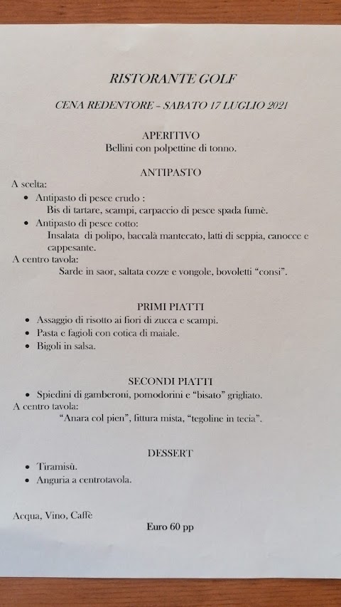 Ristorante del Golf