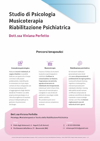 Dott.ssa Viviana Perfetto - Psicologa