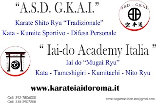 A.S.D. G.K.A.I. Karate Shito Ryu - Iai do Mugai Ryu