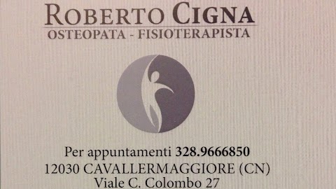 Cigna Roberto Osteopata Fisioterapista