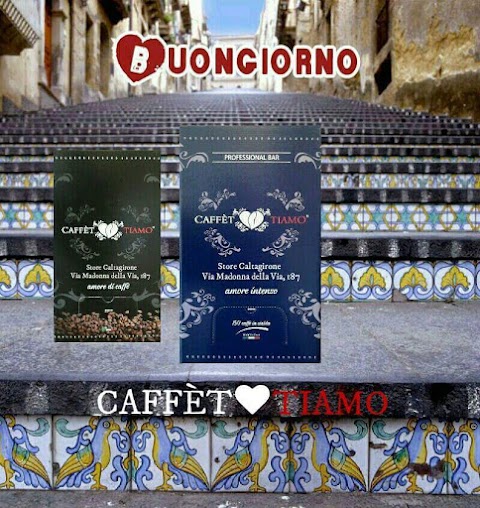 “Caffèttiamo Store” Caltagirone, Cialde Capsule, Macchine Caffè, Panettoni Colombe Uova di Pasqua, Amari Vini, Boccioni Acqua