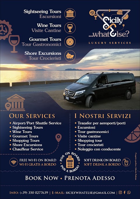 Transfer & Tourism Luxury Services by Sicily What Else