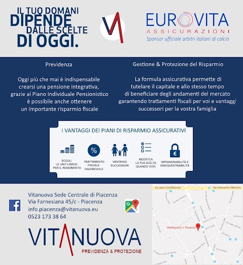 VitaNuova Piacenza - Partner Eurovita Assicurazioni