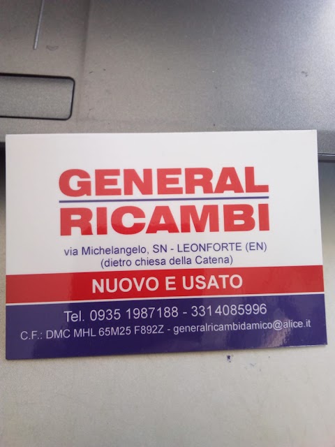 General Ricambi, D'amico Michele