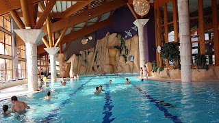 Swimming pool and sports field of Les Ménuires