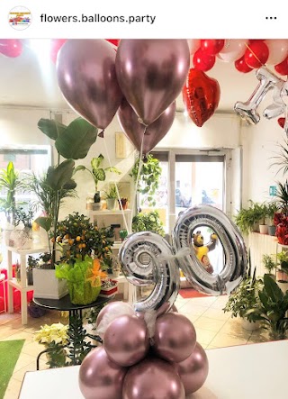 Flowers BAlloons Party