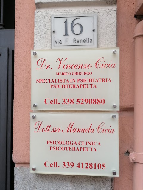 Cicia Dott. Vincenzo, Studio Specialistico di Psichiatria, di Psicoterapia e di Psicologia Clinica