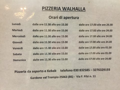 Pizzeria E Walhalla