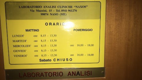 Laboratorio Analisi Cliniche - Naxos -