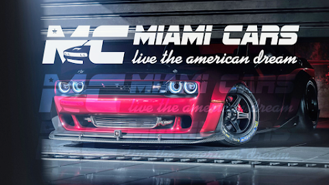 Miami cars top garage