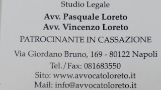 Studio Legale Loreto dell'Avvocato Vincenzo Loreto patrocinio in Cassazione