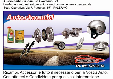 Autoricambi Casamento Giovanni Srl - ricambi carrozzeria, ammortizzatori, batterie