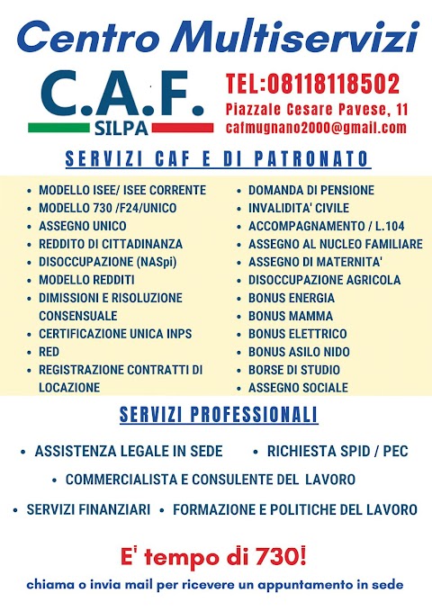 Centro multiservizi CAF mugnano 2000