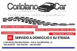 Coriolano car vendita pneumatici e auto usate