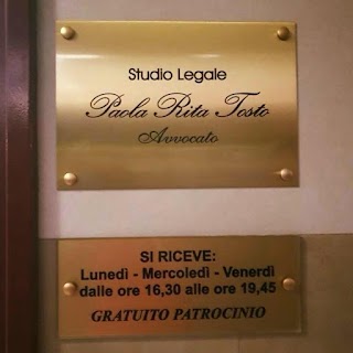 Studio Legale Avv. Paola Tosto