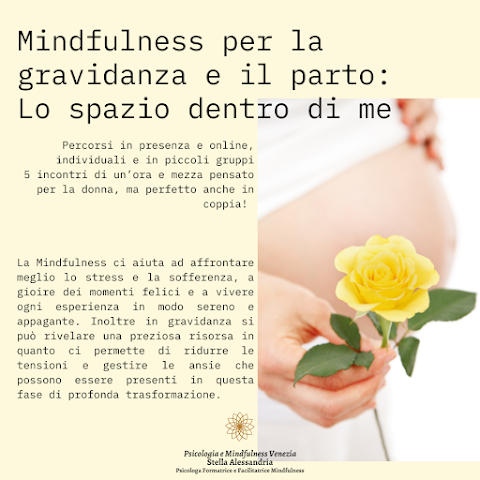 Dott.ssa Stella Alessandria Psicologia e Mindfulness Venezia