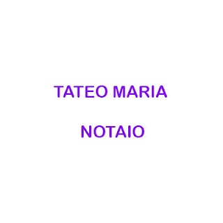 Tateo Maria Notaio